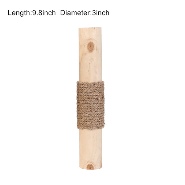 Cat Tree Scratching Post Replacement Pole with Different Size, Customize Available